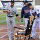 Illustration for article titled The Twins Gave Mariano Rivera A Chair Made Of Broken Bats